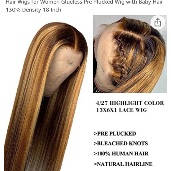 One More Brown with honey blonde highlights - Picture 2 of 3